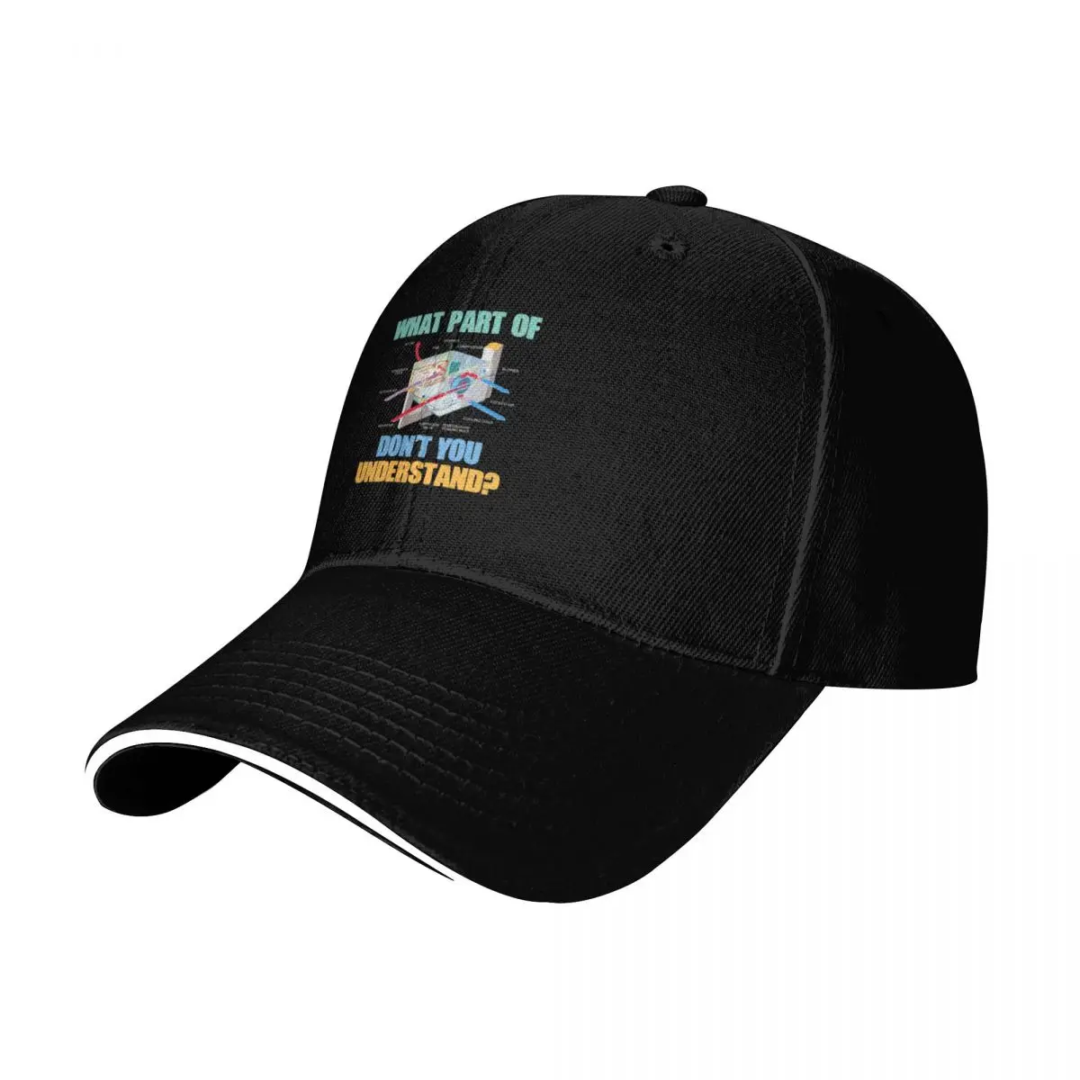 What Part Dont You Understand HVAC Installer Baseball Cap Vintage Retro Embroidered Lightweight Packable Gift for Him Her