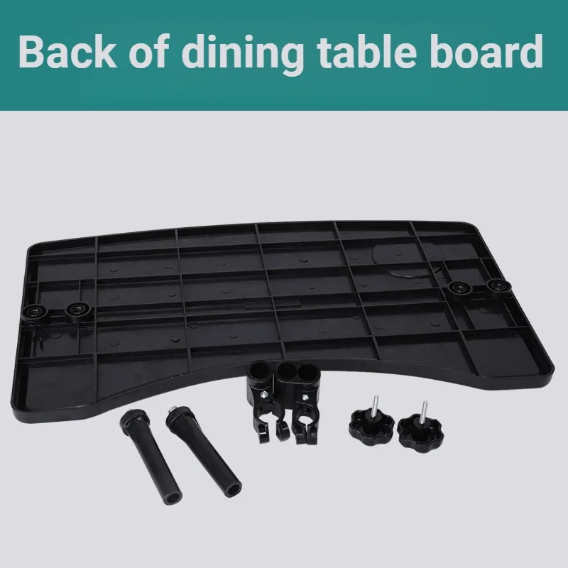 ABS Wheelchair Dining Table Stable Environmental Odorless Convenient Arc Wheelchair Dining Tables Rehabilitation Supplies
