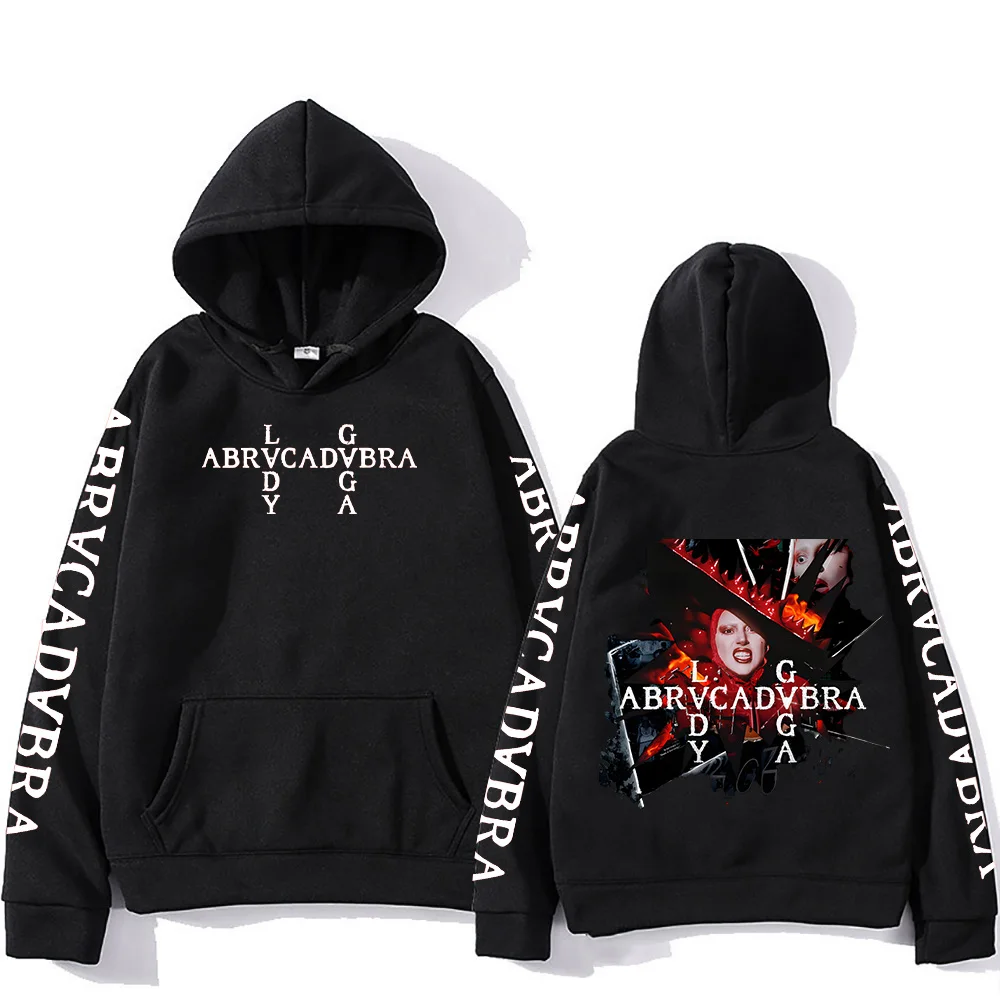 

Lady Gaga MAYHEM Abracadabra Graphic Hoodies 2025 Fashion Y2K Sweatshirt Pullovers Long Sleeves Fleece Streetwear Women Clothing