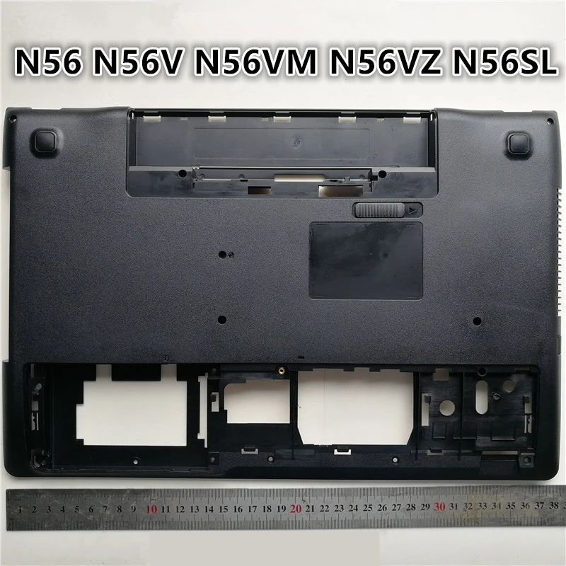 New Laptop Bottom Base Cover lower Case For ASUS  N56V N56VM N56VZ N56SL Notebook shell/Hinge