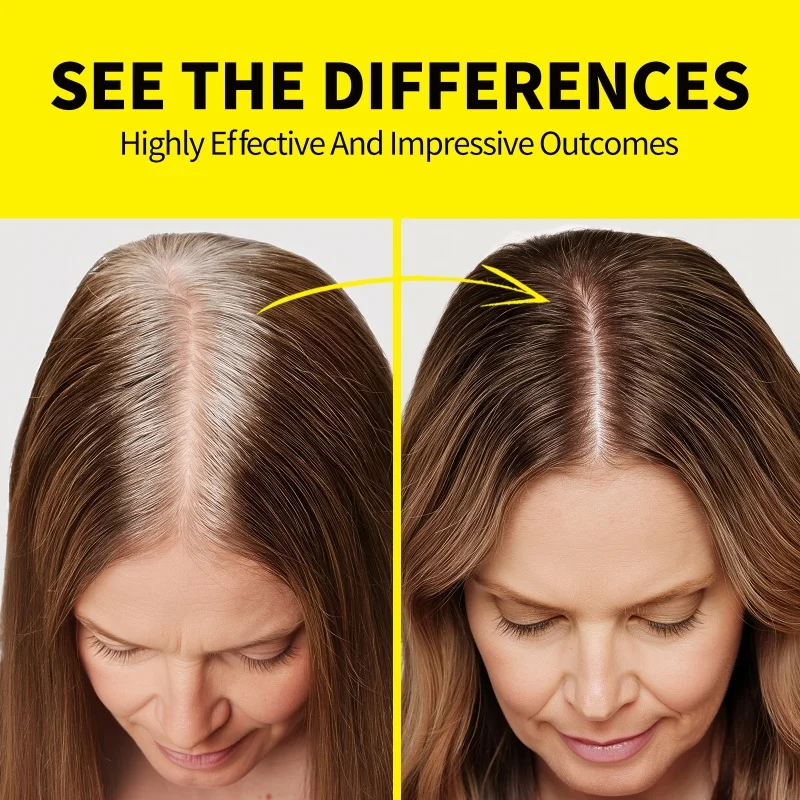 عصا صبغ الشعر 15 جرام مع مشط، قطعة أثرية لتغطية الشعر الرمادي، لا تساقط اللون، قلم لون الشعر المؤقت يدوم طويلاً #3