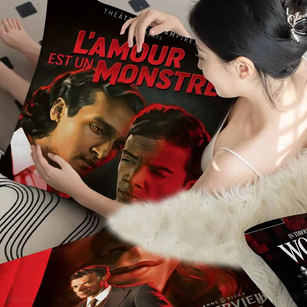 

Interview With The Vampire Classic Cushion Cover Pillowcase Upholstery Sofa Throw Pillow Home Decor Pillowcas