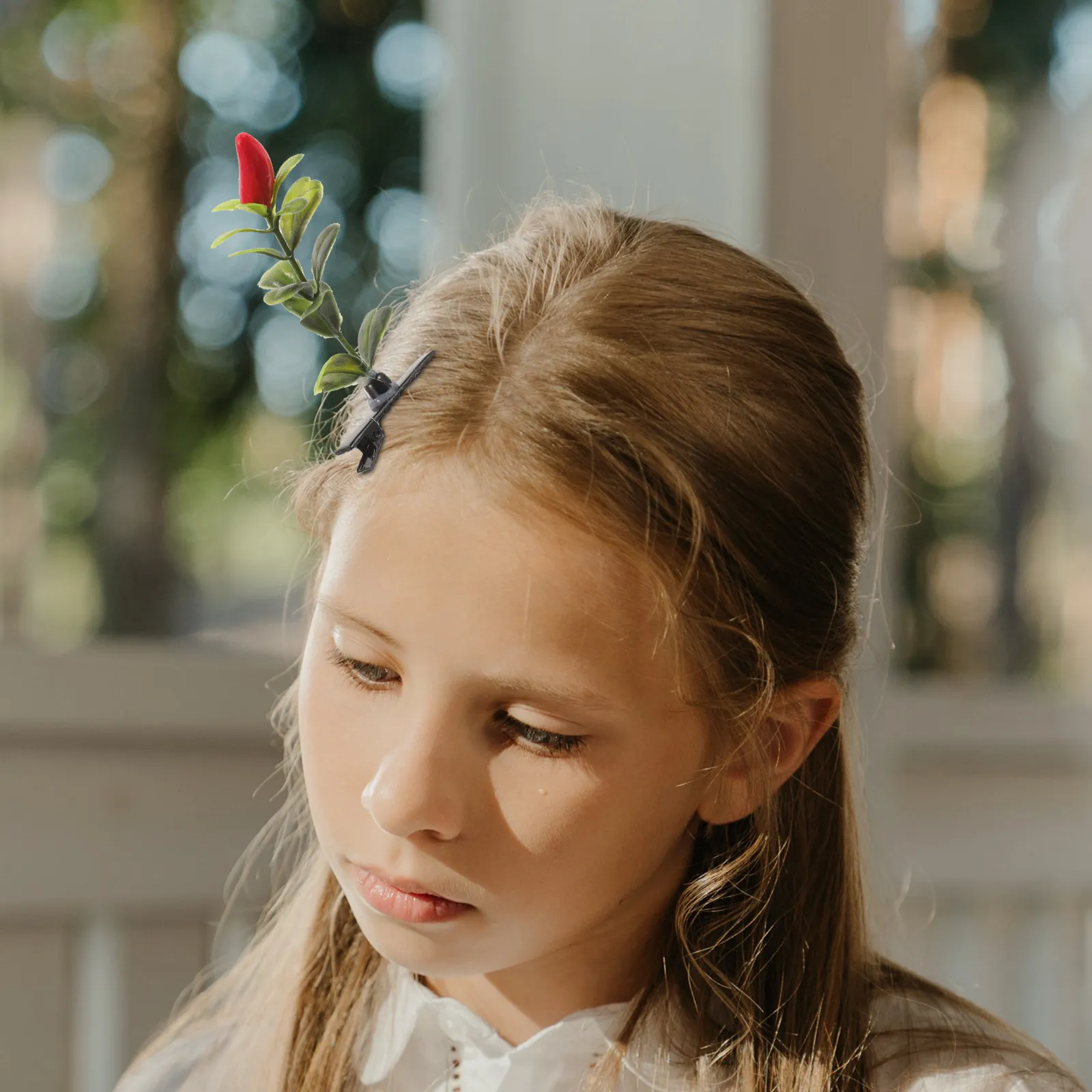 

30 шт. Забавные заколки для волос в виде растений: милые заколки-травинки, заколки-гринчи, маленькие аксессуары для волос, очаровательные