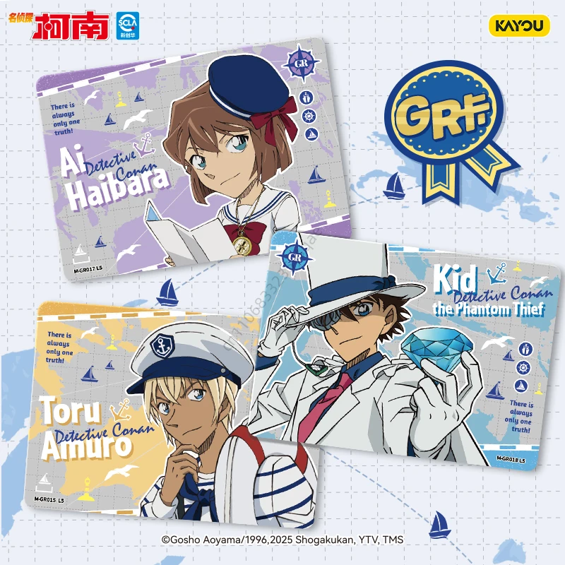 Genuine KAYOU Detective Conan Cards - 3rd Series Shadow-Seeking Pack Collectible Cards Anime Peripheral Children's Holiday Gift