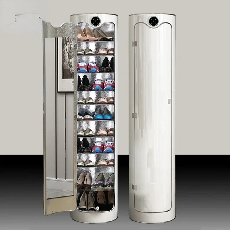 

360-Degree Rotating Shoe Rack Shoe Cabinet Home Doorway round Corner Storage Artifact Multifunctional