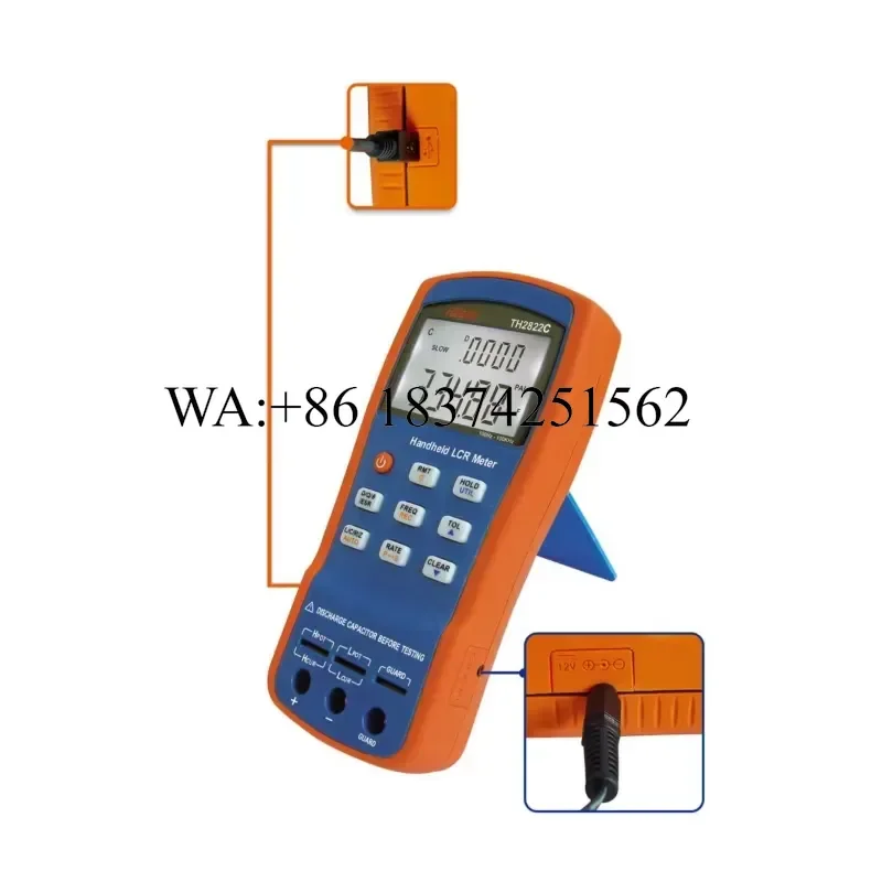 Wmwmnu for TH2822C Handheld LCR Meter Inductance Capacitance Resistance QZD ESR DEG Tester 100KHz USB