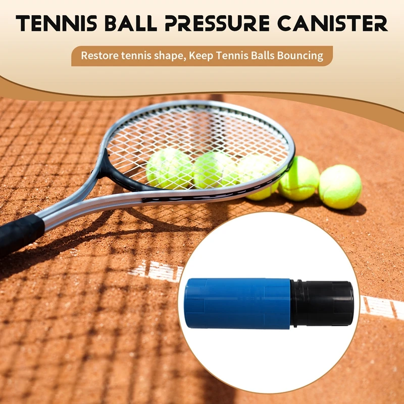 Tennis Ball Pressure Maintain Repair Container For Beach Tennis Ball Shape Restore Bounce Ball Protect Pressurizer Saver