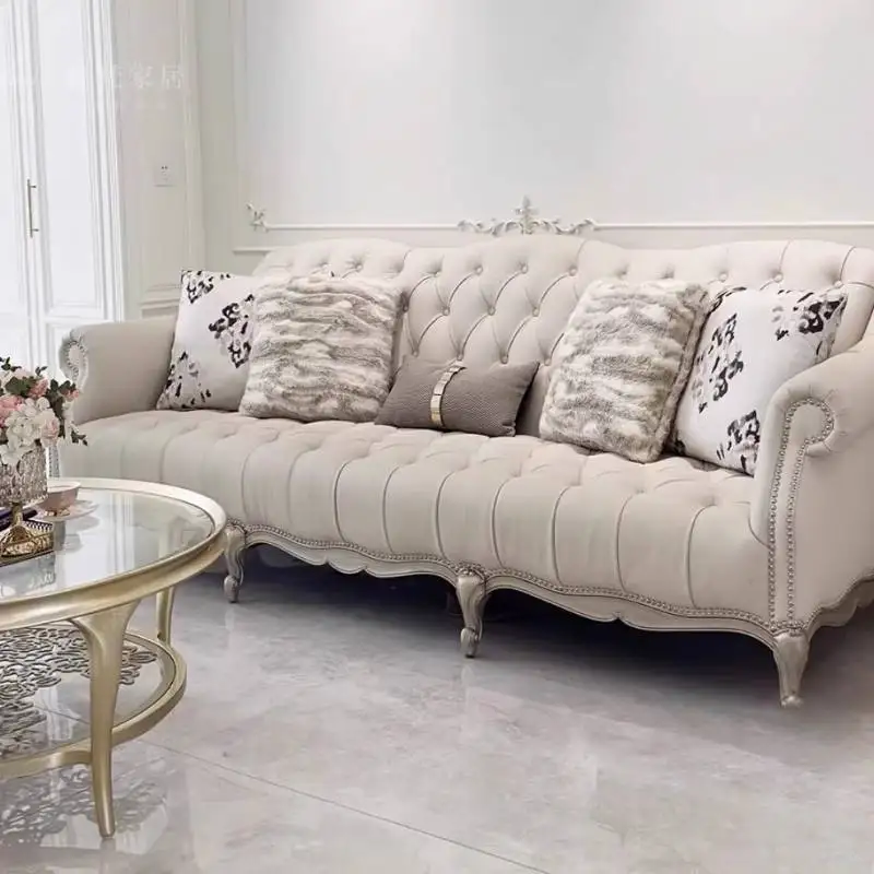 أرائك غرفة المعيشة الجلدية الحديثة مصممة رخيصة بدون عظم أرائك غرفة المعيشة المقطعية واحدة لطيف Woonkamerbanken أثاث المنزل #4