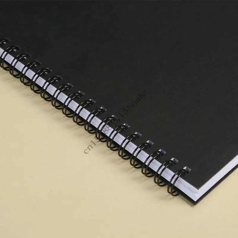 594f 2 PCS Spirales en blanco Notebook Journal Notebook Stationery Blocos papeles Softs Sketching Book for Notes Sketches