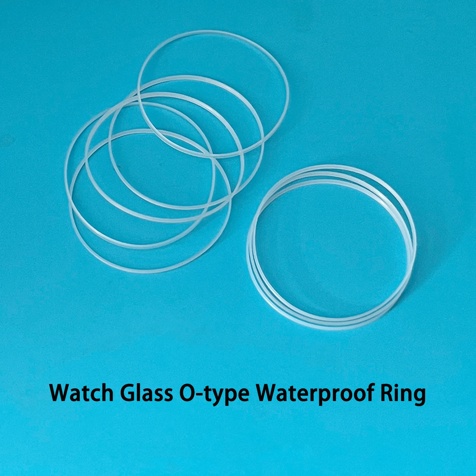 Стекло для часов, водонепроницаемое кольцо, размер 26-35,5 мм, высота 1,2 мм, толщина 0,5 мм, необходимые аксессуары для обслуживания часов