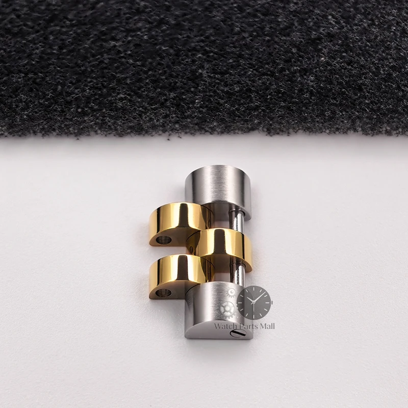 Jubilee Two Tones Watch Bracelet Links For RLX Datejust 116233, 126233 Watch Band Extension Links Generic Watch Parts
