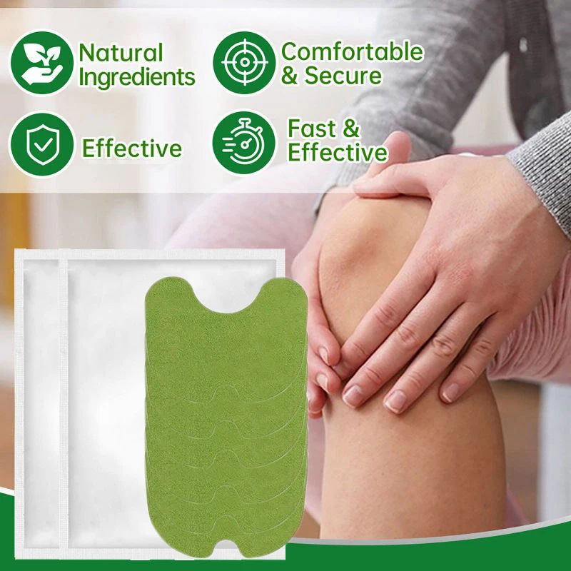 12 Pcs Natural Herbal Set Knee Patches Joint Pad Provide Long-lasting Care for the Body Multiple Replacement Travel Outfits