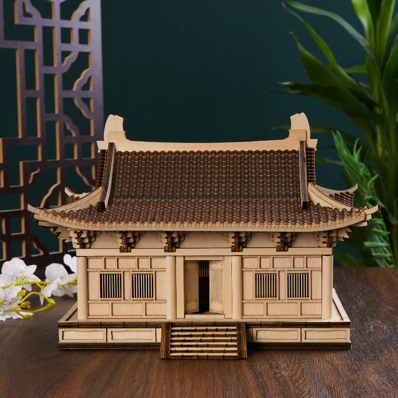 

Wooden Tenon and Tenon, Stereoscopic Models of Ancient Chinese Style, Buildings Are Difficult to Assemble, Decorative Pieces