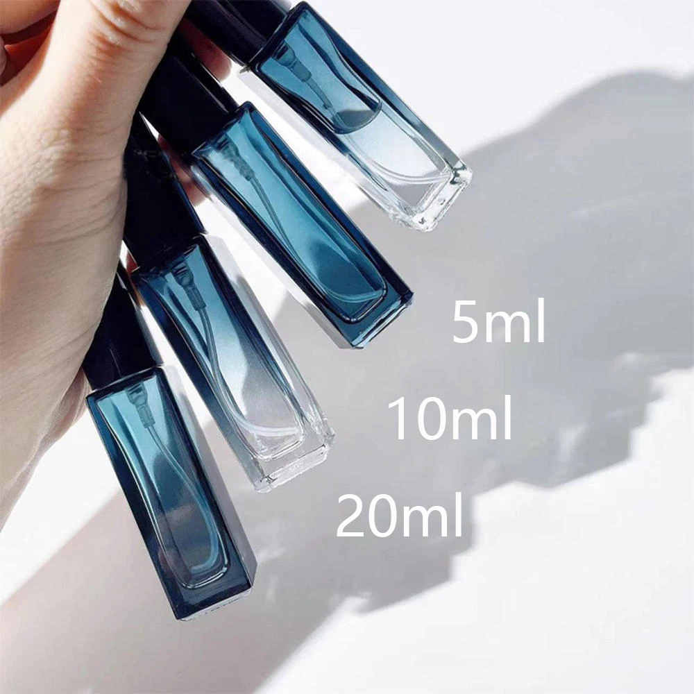 5ml 10ml 20ml Perfume Spray Bottle Empty Glass Atomizer Travel Cosmetic Bottl Sample Vials Refillable Drop Shipping Wholesale