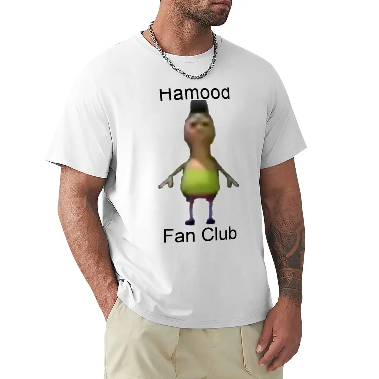 Hamood Fan Club T-Shirt vintage clothes animal prinfor boys shirts graphic tees mens vintage t shirts