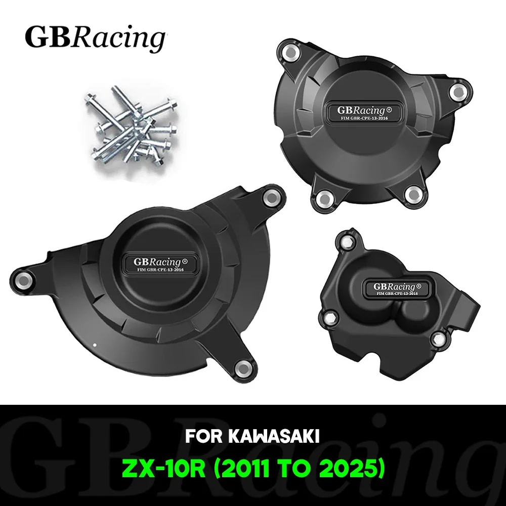 

GB Racing Engine Cover ZX-10R 2011 to 2025 For KAWASAKI ZX10R Motorcycle Alternator Clutch Protection Cover Accessories Parts