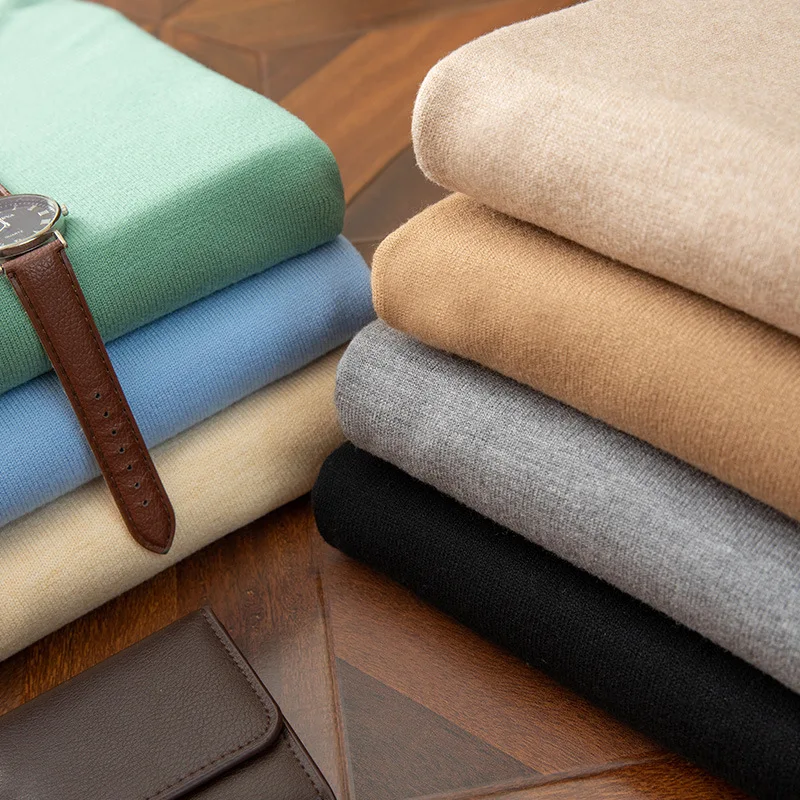 

Шерстяной свитер, пуловер с v-образным вырезом, осень-зима, кашемировый теплый однотонный трикотаж, одежда, деловые мягкие топы