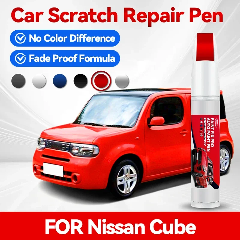 

Кисть для ремонта лакокрасочного покрытия автомобиля Nissan Cube 2014-2025, средство для удаления царапин, аксессуары для авто, DIY, черный