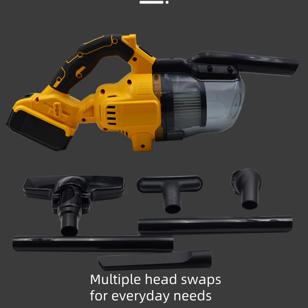 Electric  Mini Cordless Vacuum Cleaner HandheldLarge Suction Power Long Life Rechargeable Car Vacuum Cleaner