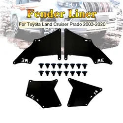 53735-35150 New Splash Shield Fender Liners for Lexus GX470 GX460  2003 - 2020 Apron Seal Mud Flaps Guards W/Clips Flares