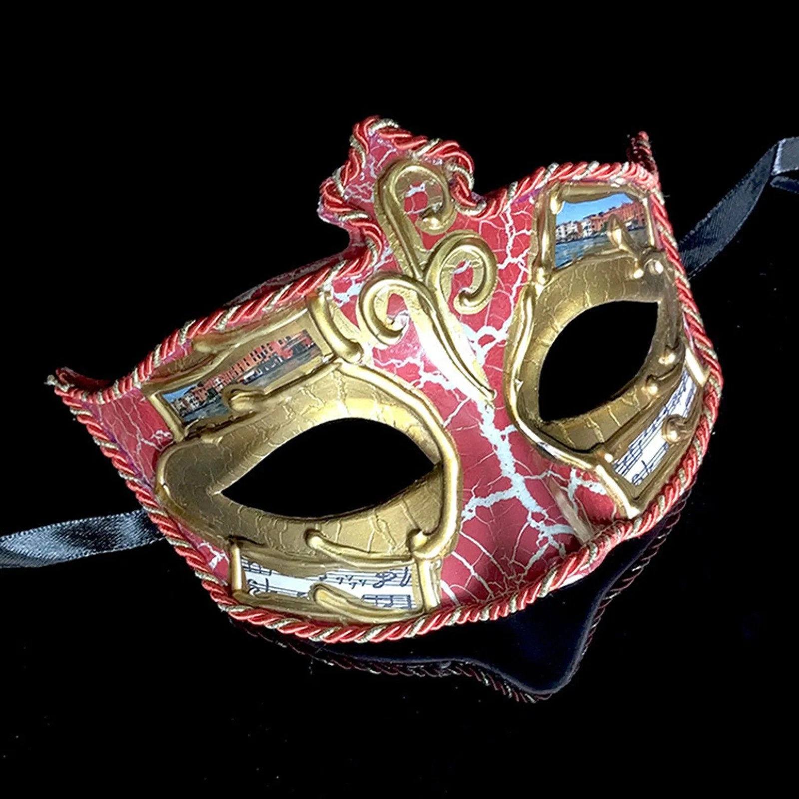 Men And Women Masquerade Vintage Antique Mould Half Face Carnival Cosplay Unisex Party Accessories Unisex Retro Venetian Mask