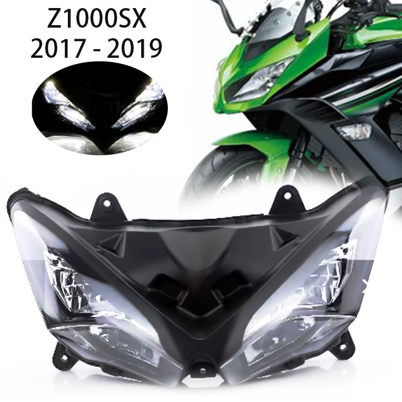 17-21 Z1000SX Head Light LED for KAWASAKI Z1000 SX Z 1000SX  2017 2018 2019 - 2021 Motorcycle Front Headlight Headlamp