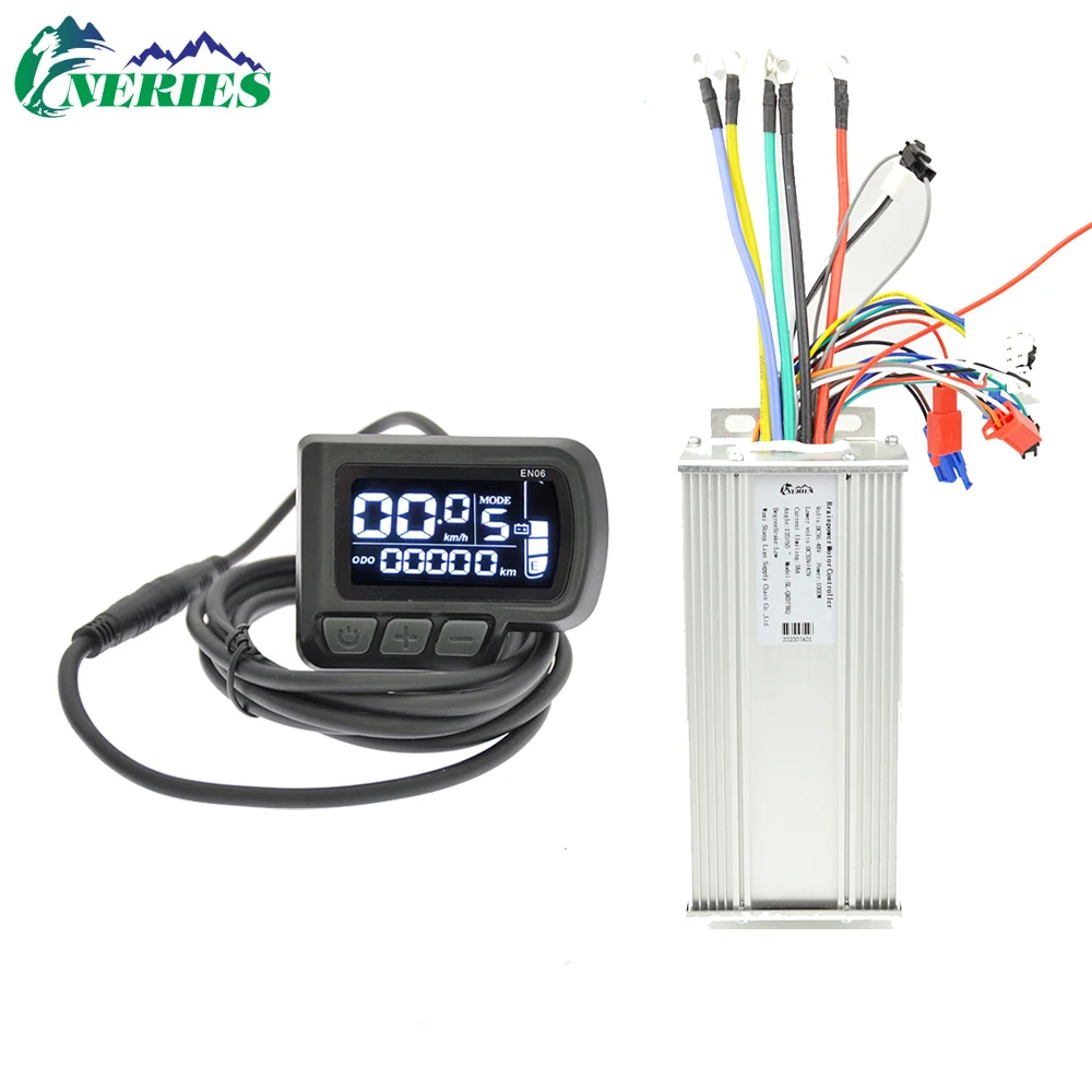 36V 60V Electric Bicycle 38A Brushless Motor Controller 1000W LCD Display Intelligent Control Multiple Specifications