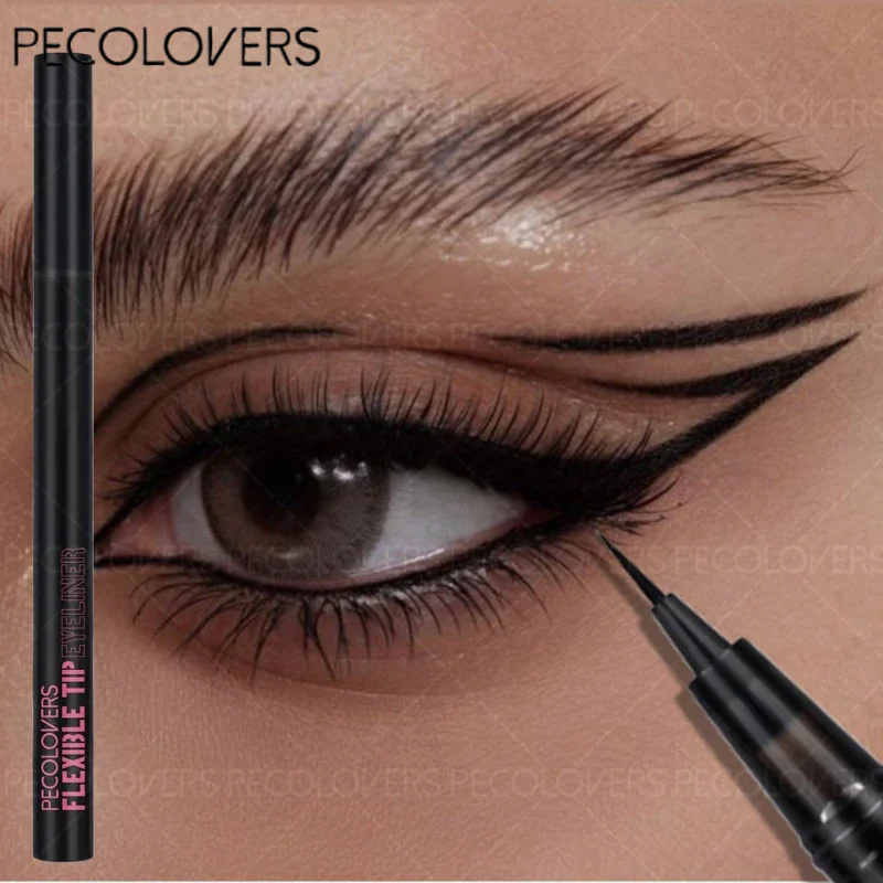 ウォータープルーフ リキッド アイライナー ペン 速乾性 汚れ防止 耐汗性 長持ち スキニー ライナー