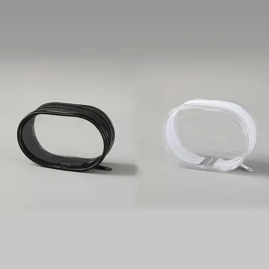 2 Piece Black/white Charger Storage Bag, Durable Material, Perfect for Headphones, Chargers, and Travel Accessories