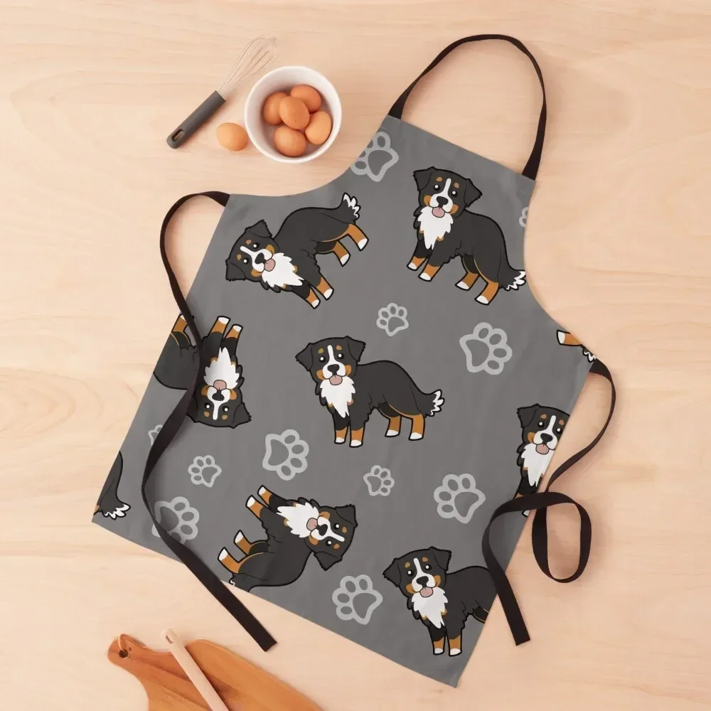 

Bernese mountain dog. Apron For Women Kitchen Home Utensils Apron