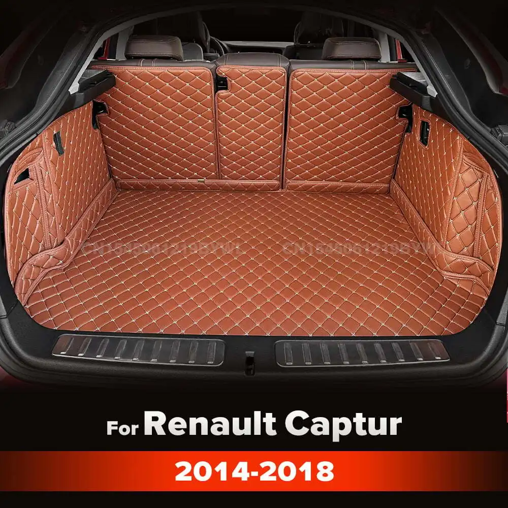 

Для Renault Captur 2014-2018 17 16 15 авто полное покрытие коврик для багажника автомобильный защитный коврик грузовой подкладка аксессуары для интерьера