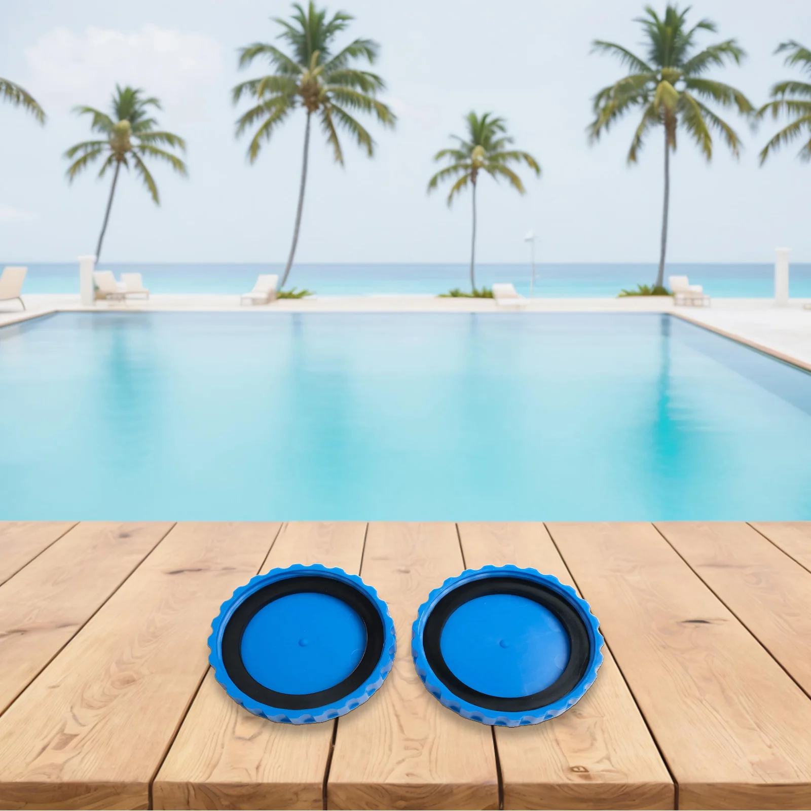 

Защитите свой бассейн от заморозков с помощью этого двойного комплекта зимних покрытий, разработанного для легкой установки на шланги диаметром 32 мм.