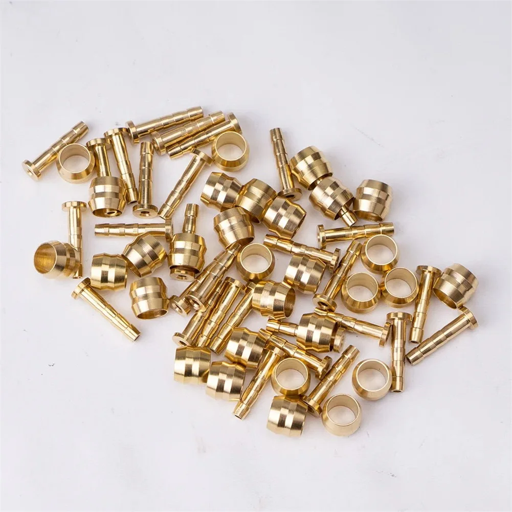 

60 Sets Bicycle Oil Brake Bike Brake Connector Bike Hose Connector Oil Pressure Joint Hose Joint Mountain Bike Brake Joint Bike