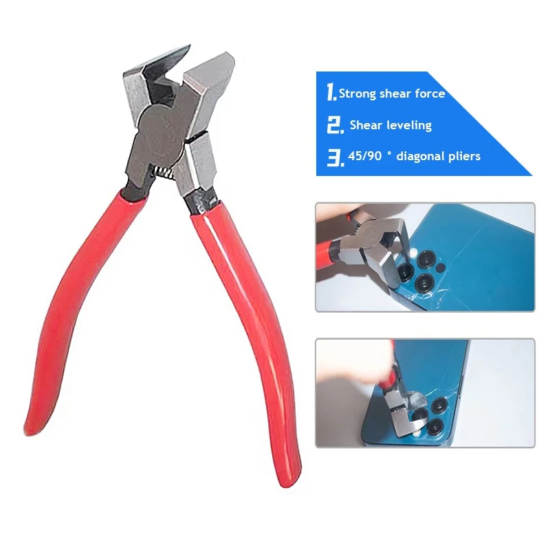 

Camera Lens Ring Disassembly Pliers For iPhone 14 13 11 12 13 Pro Max Rear Camera Frame Holder Cut 90 Degree Right Angle Pliers