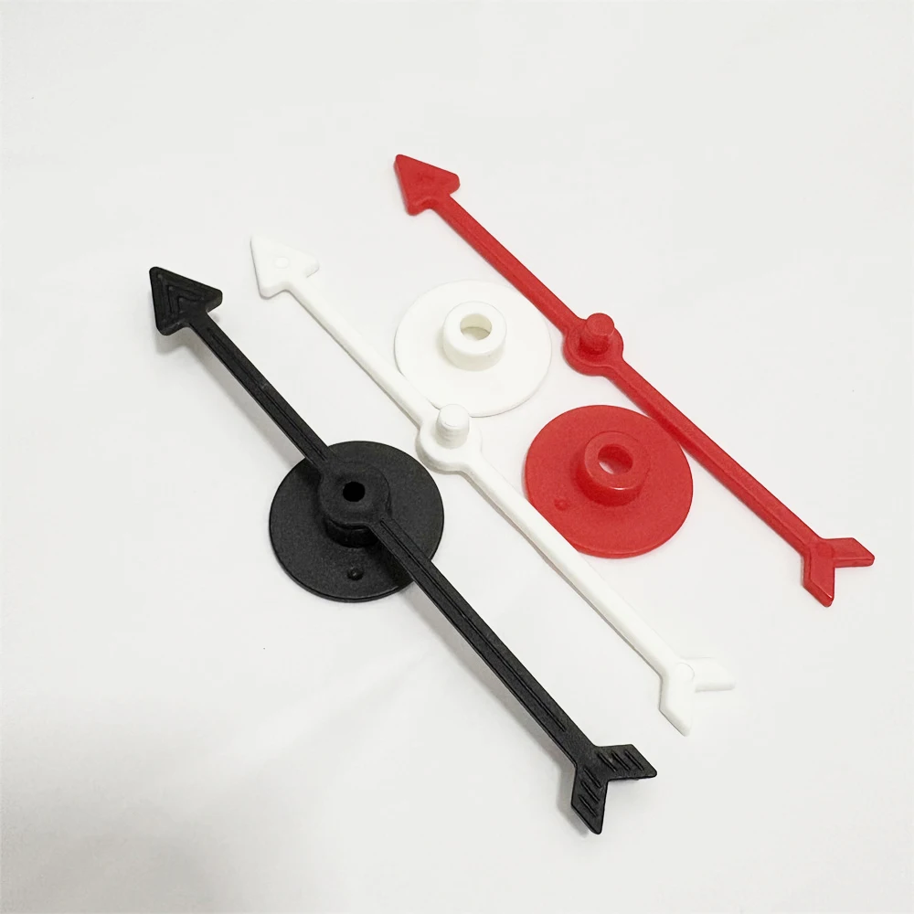 

60Pcs 10*2.5CM Plastic Rotating Arrow Length Pointer For Card Game Spinner DTY Accessories