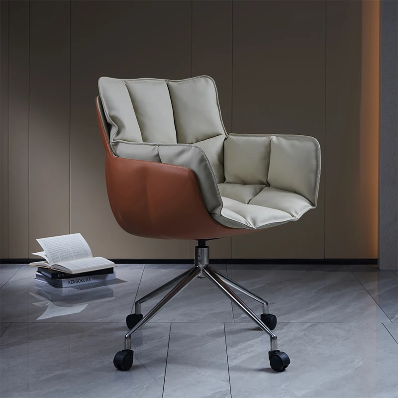 

Office computer chair modern light luxury home rotary lifting study