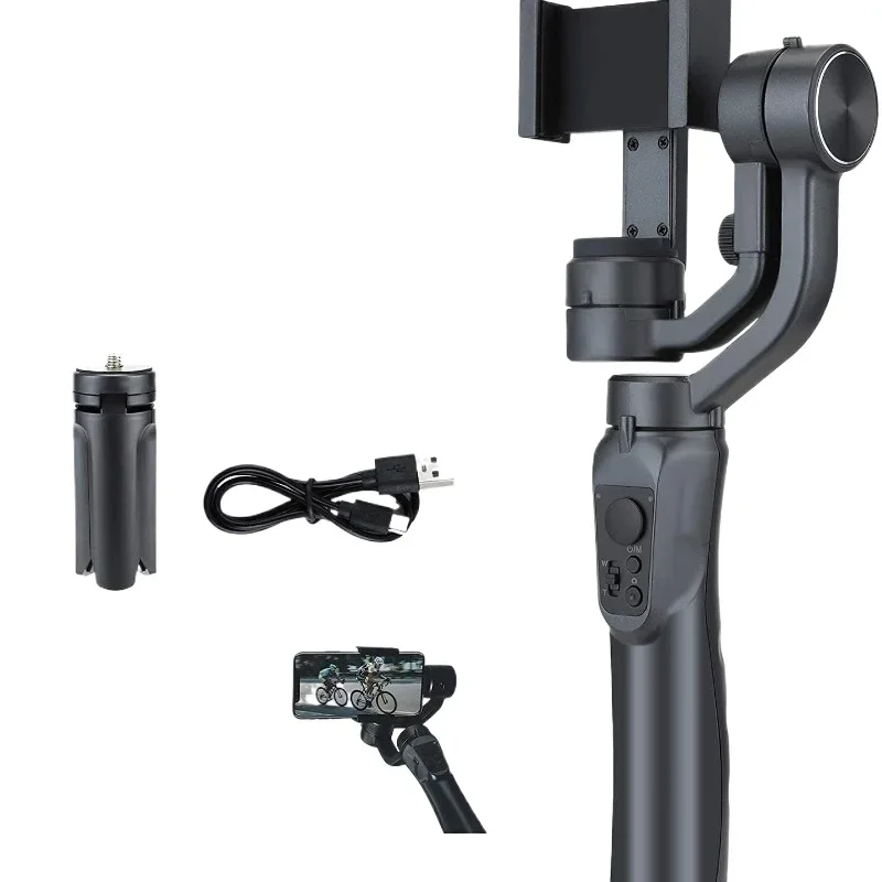 

Three-axis mobile phone gimbal anti-shake handheld stabilizer smart video live vlog shooting
