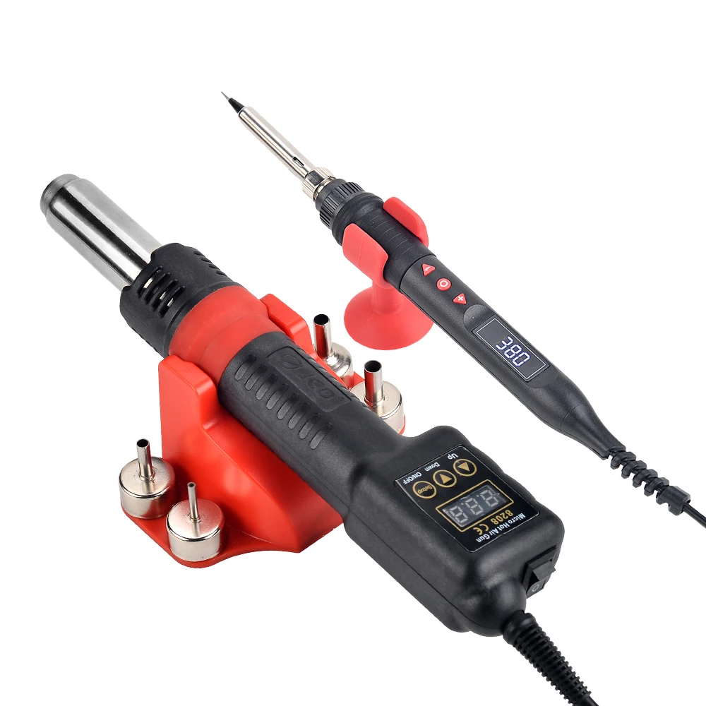 

JCD 8208 New All-in-one Hot Air Gun 750W Micro Soldering Station LED Digital Hair Dryer for BGA Welding Repair Tools Heat Gun