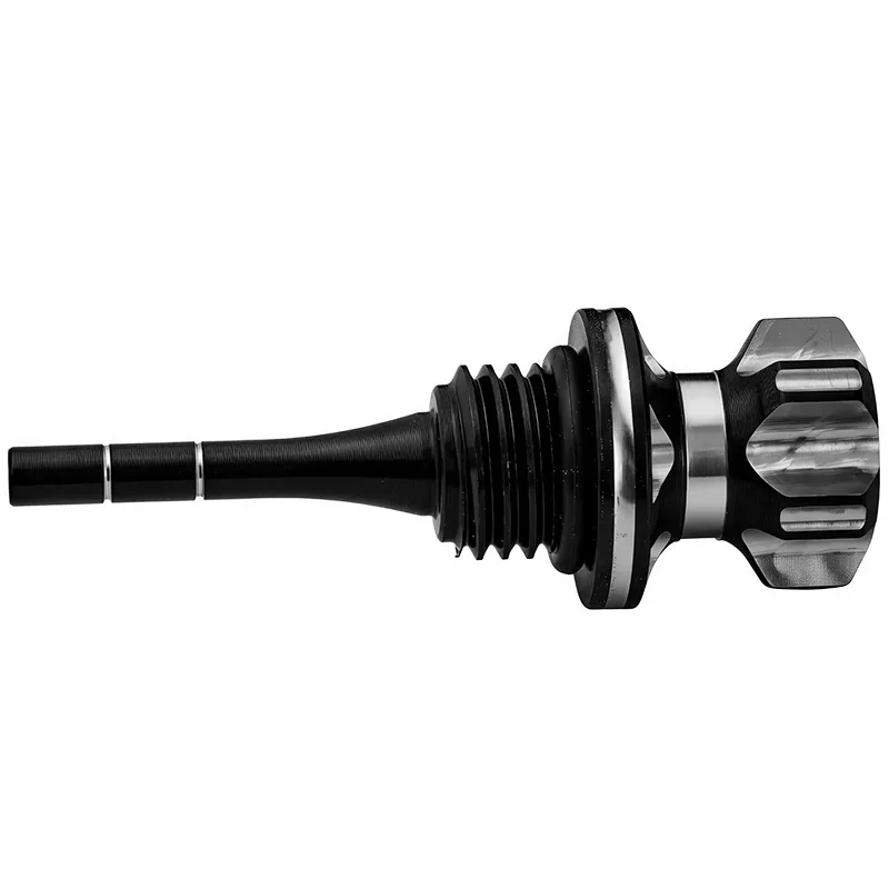 Engine Level Gauge Motorcycle Dipstick Daily Maintenance Gold Motorcycle Oil Dipstick Tool Part Anti-slip Design