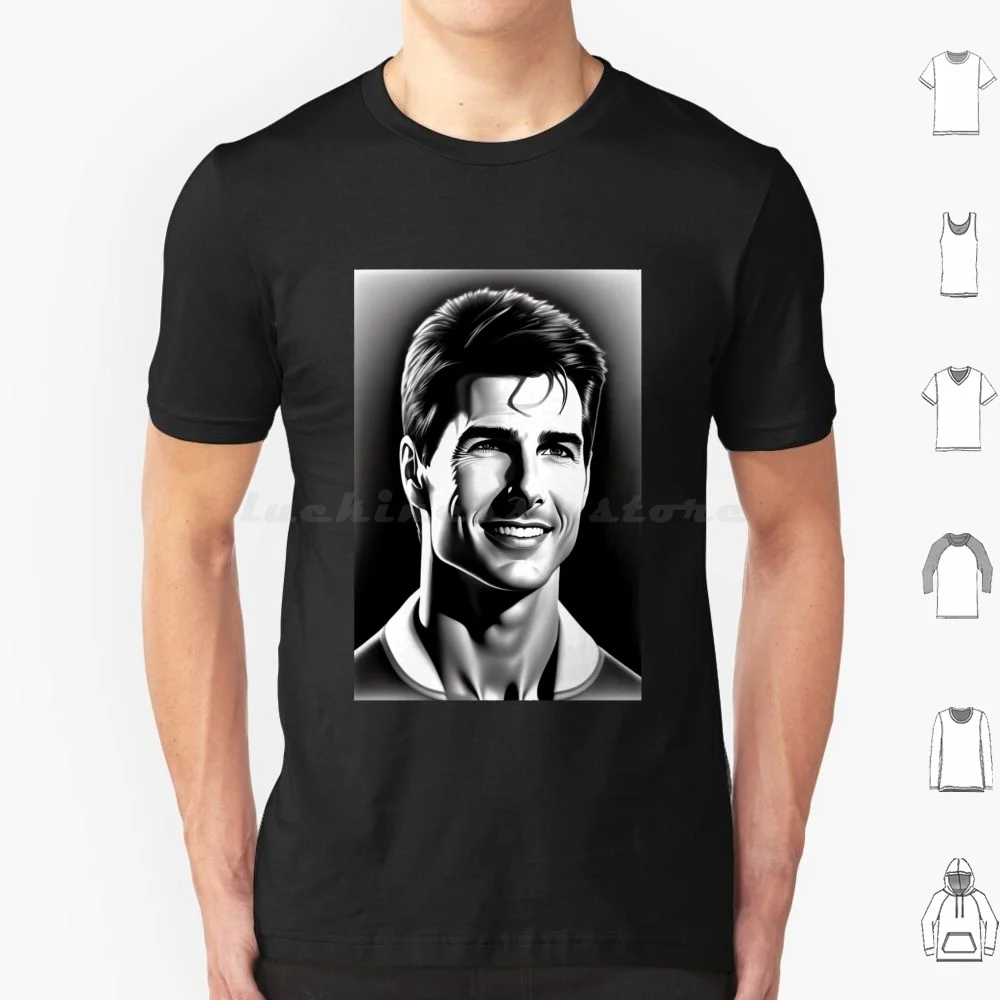 Tom Cruise Classic T Shirt Men Women Kids 6xl Tom Cruise Maverick Movie Cruise Goose 80s Tom Pilot Funny Maverick Mission