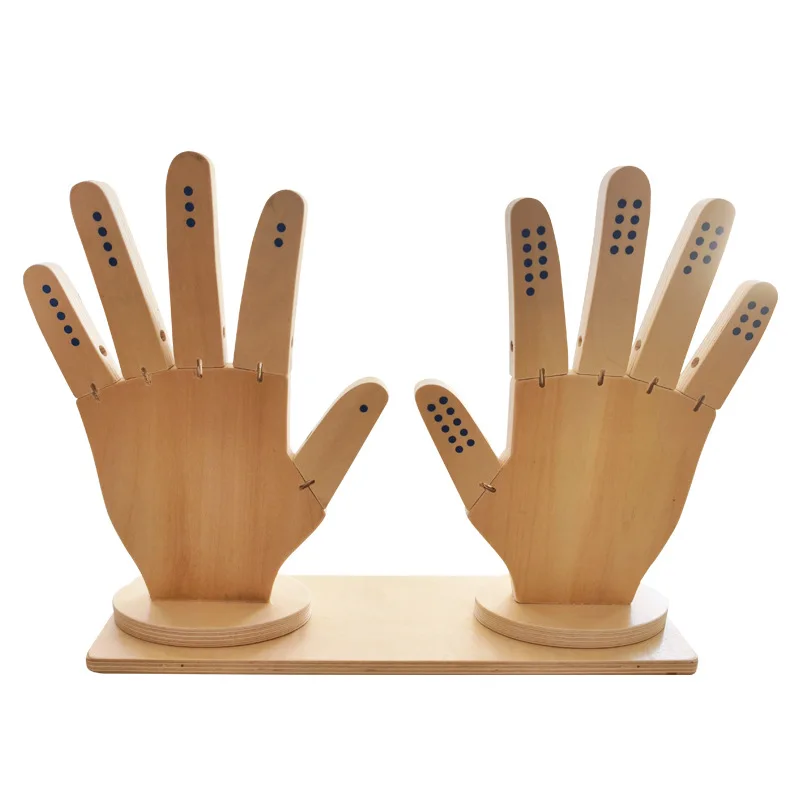 Finger Counting Game, Early Education Table Game Interactive Kindergarten Math Enlightenment Props