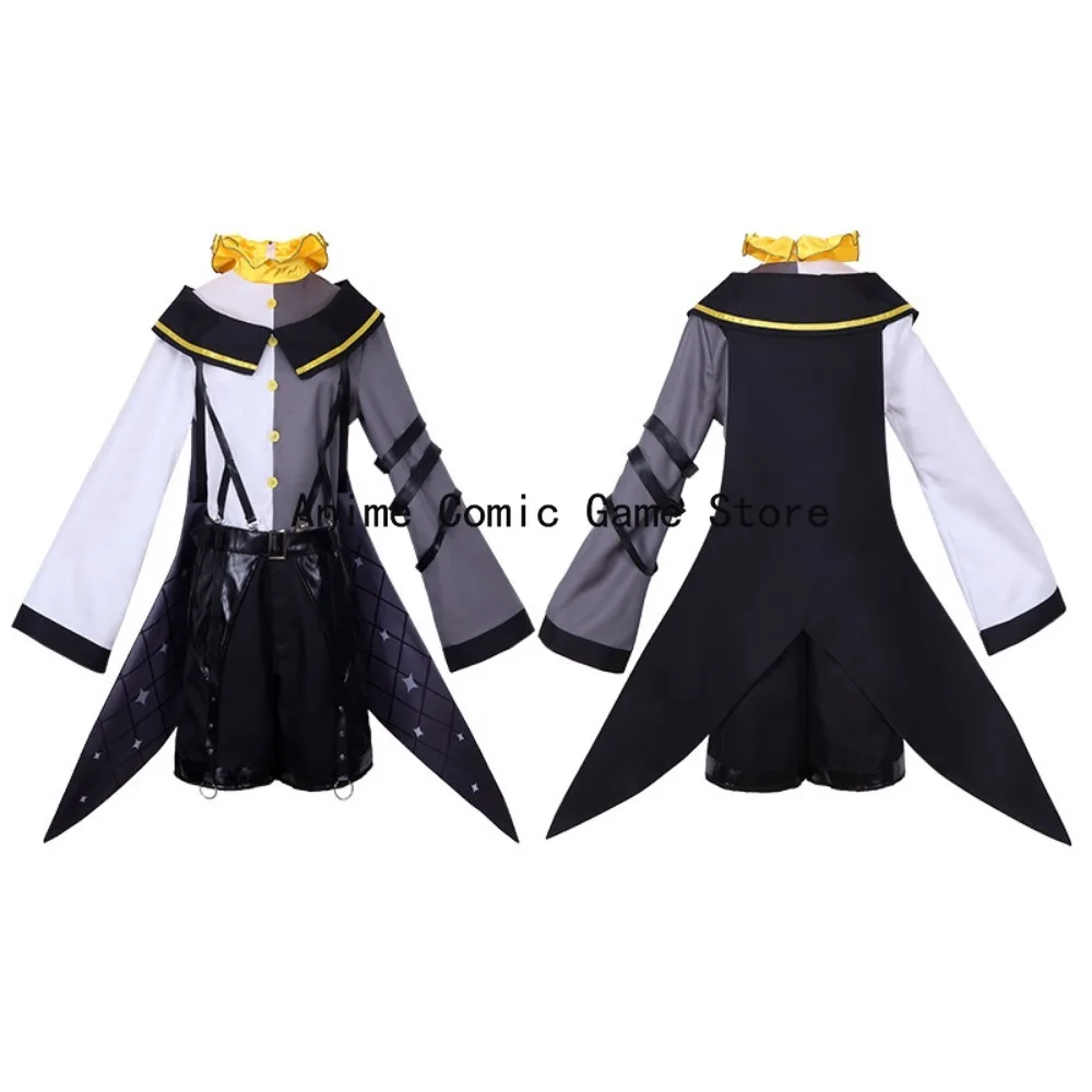 Anime Rin Len Cosplay Kostüm Kagamine Len Rin Little Raccoon Cosplay Len Kostüm Uniform für Halloween Outfits