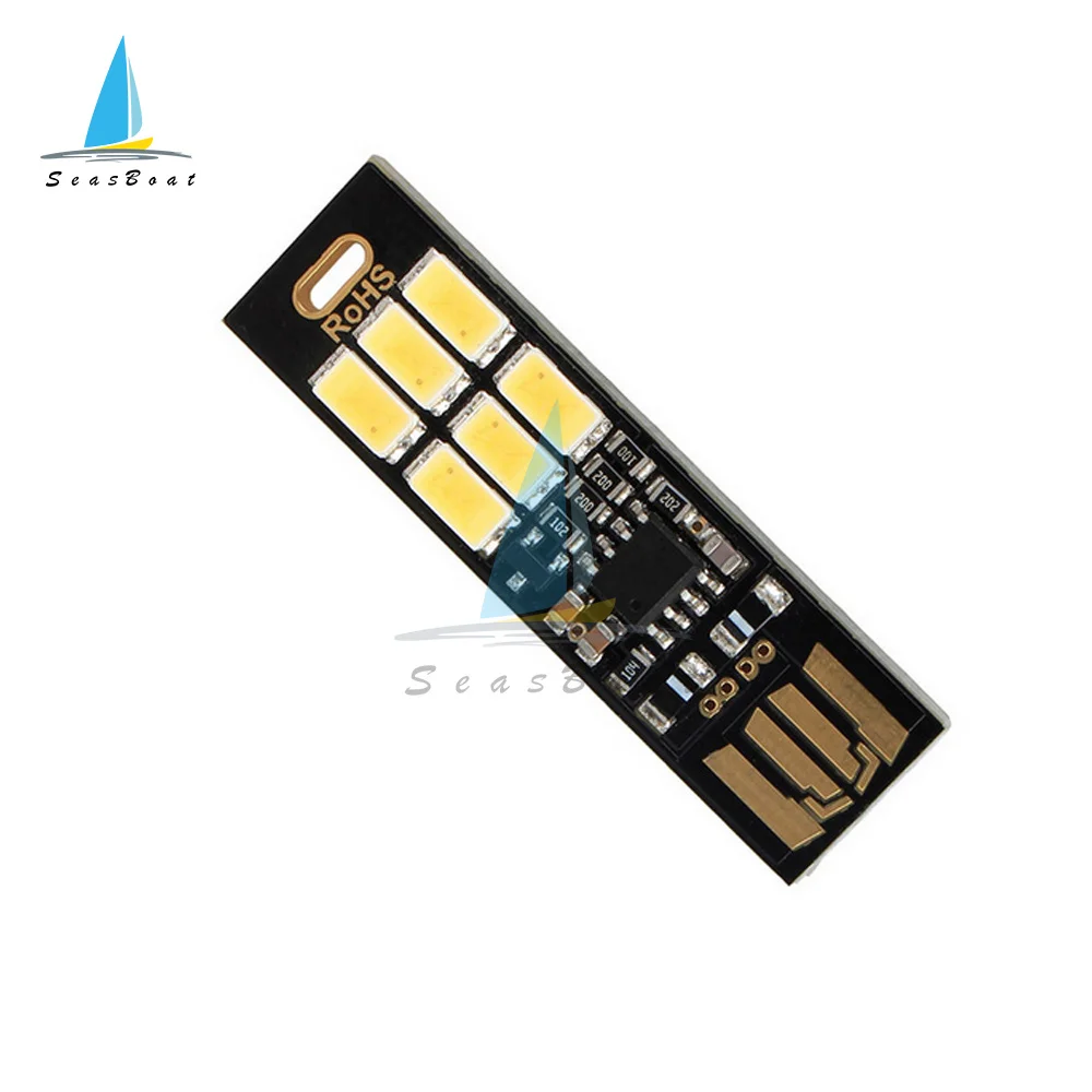 Portable Mini 5730 USB LED Light 5V Touch Sensor Dimmable Night Light for Power Bank Computer Laptop PC Book Reading Table Lamp