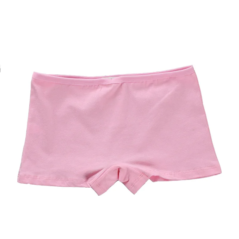 2024 vendita calda mutandine giovani ragazze biancheria intima nuovi adolescenti Solid Short boxer mutandine sicurezza dei pantaloni mutandine intimo