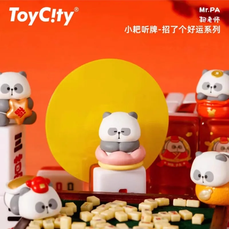 Toycity MR.PA Serie Good Luck Decorazione scatola cieca Giocattoli Carino Mini Action Figure Stili casuali Scatola misteriosa Regali periferici