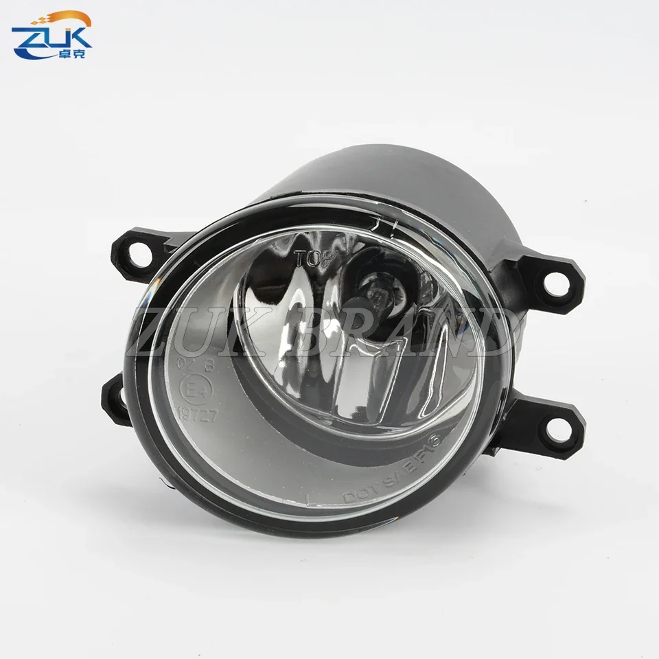 ZUK Front Fog Light Anti-Fog Reflector Lamp Set Foglight Kit For TOYOTA PRIUS C AQUA 2015 2016 2017 With Cable Switch Bulbs