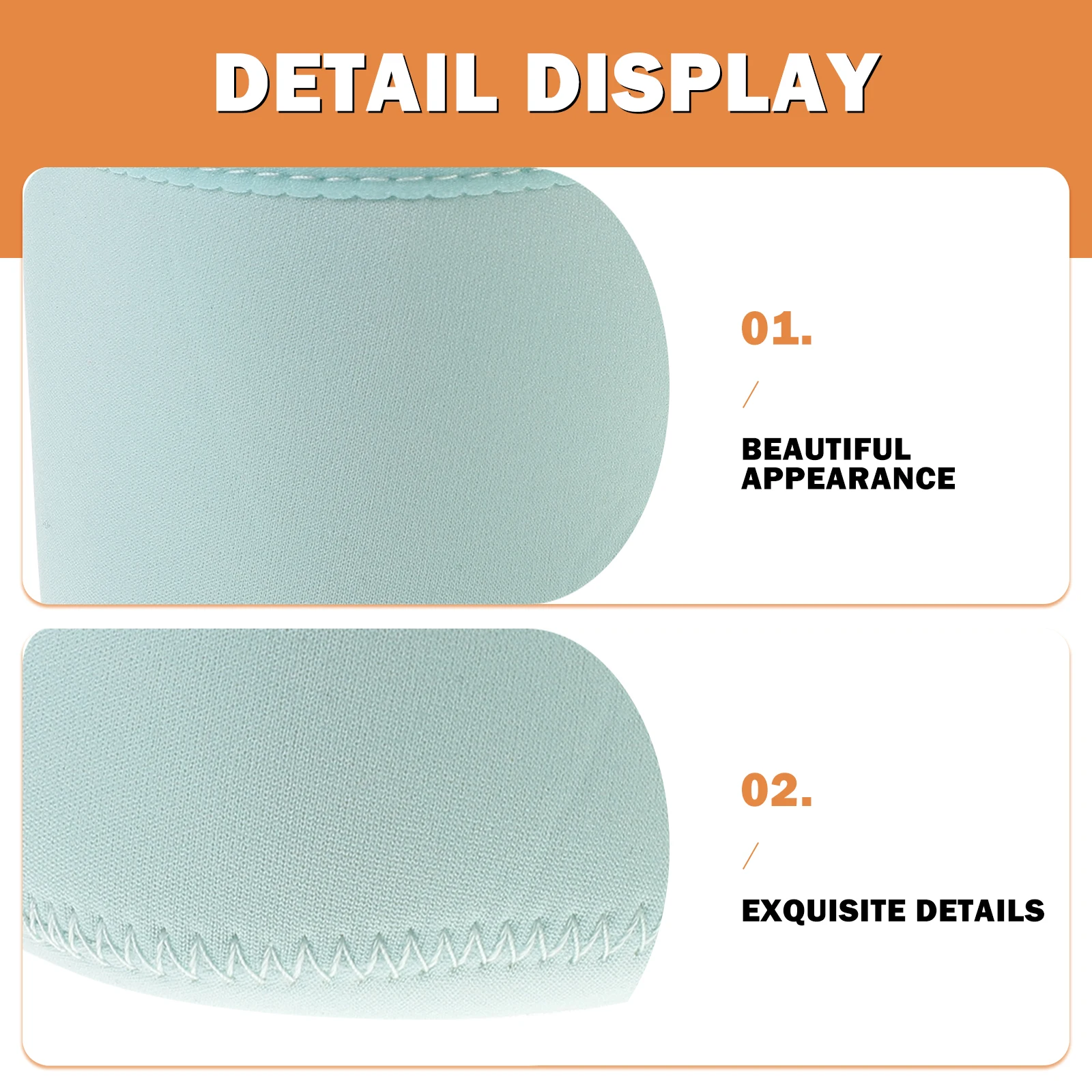 

4pcs Insulated Ice Cream Sleeves Reusable Non-Slip Frost-Proof Cup Covers Durable Cold Drink Sleeve Easy Clean Storage Holder