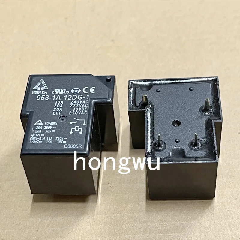 100% Original New 1PCS  953-1A-12DG-1  DC12V  relay  30A 4pins