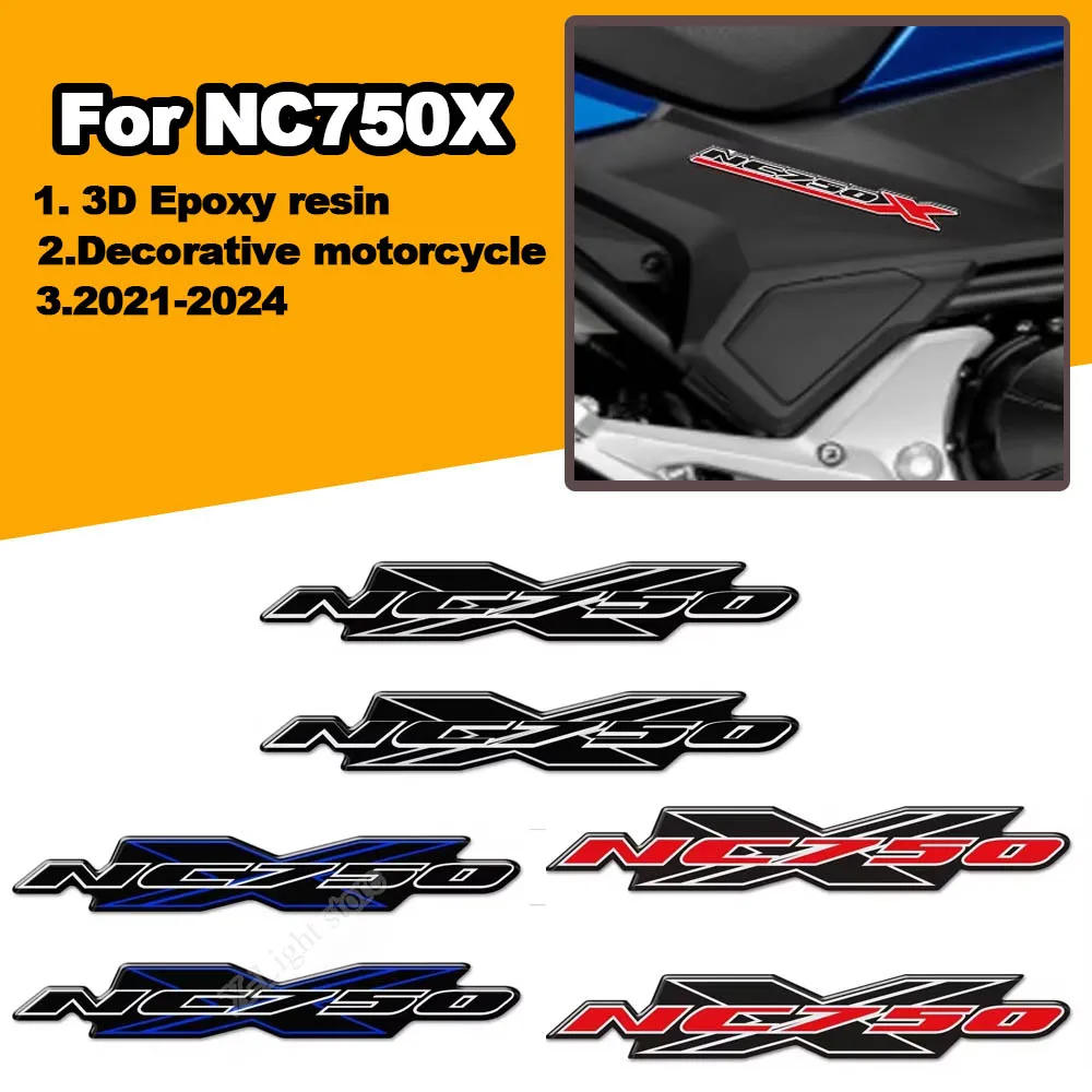 

For HONDA NC750X NC 750 X 2021 2022 2023 2024 Motorcycle Protector stickers Fuel pad tank decals emblem protection kit