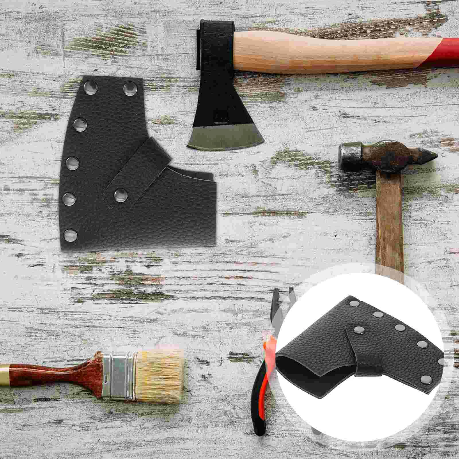 Ax Set Axe Head Protector Camping and Hatchet Cover Protective Case for Outdoor